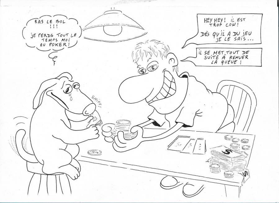 Poker encre